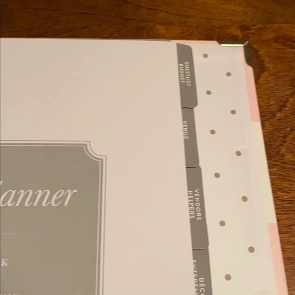 Pink Wedding Planner